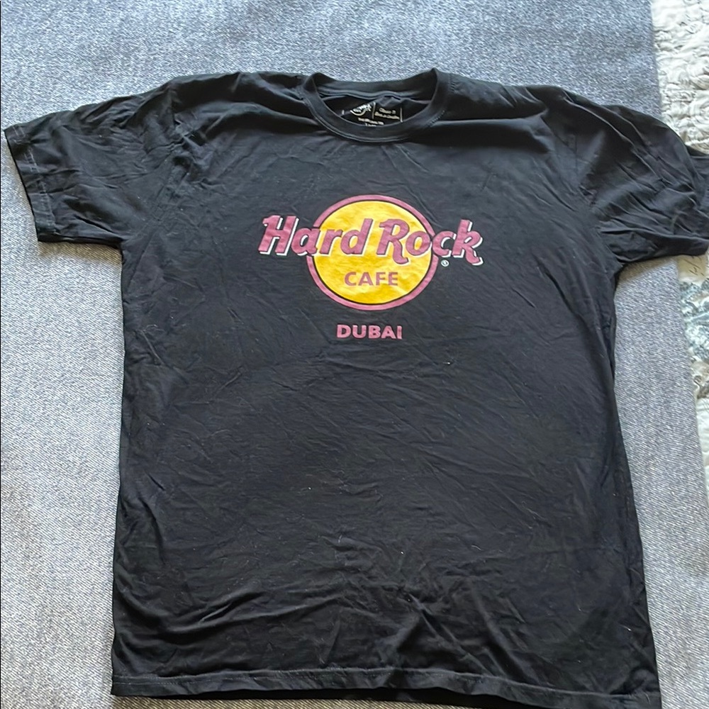 Hard Rock Cafe Dubai Black T-Shirt